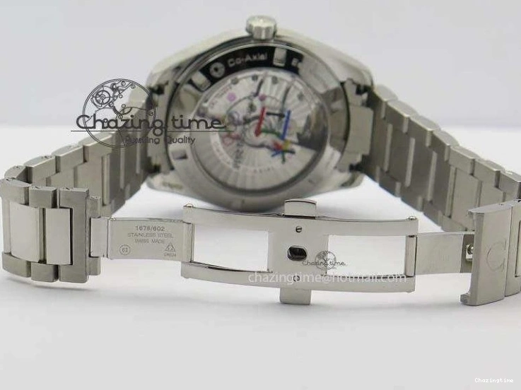 0313 Versatile Aqua Terra ‘PyeongChang 2018’ JHF Best Edition Black Dial On SS Bracelet A 8204